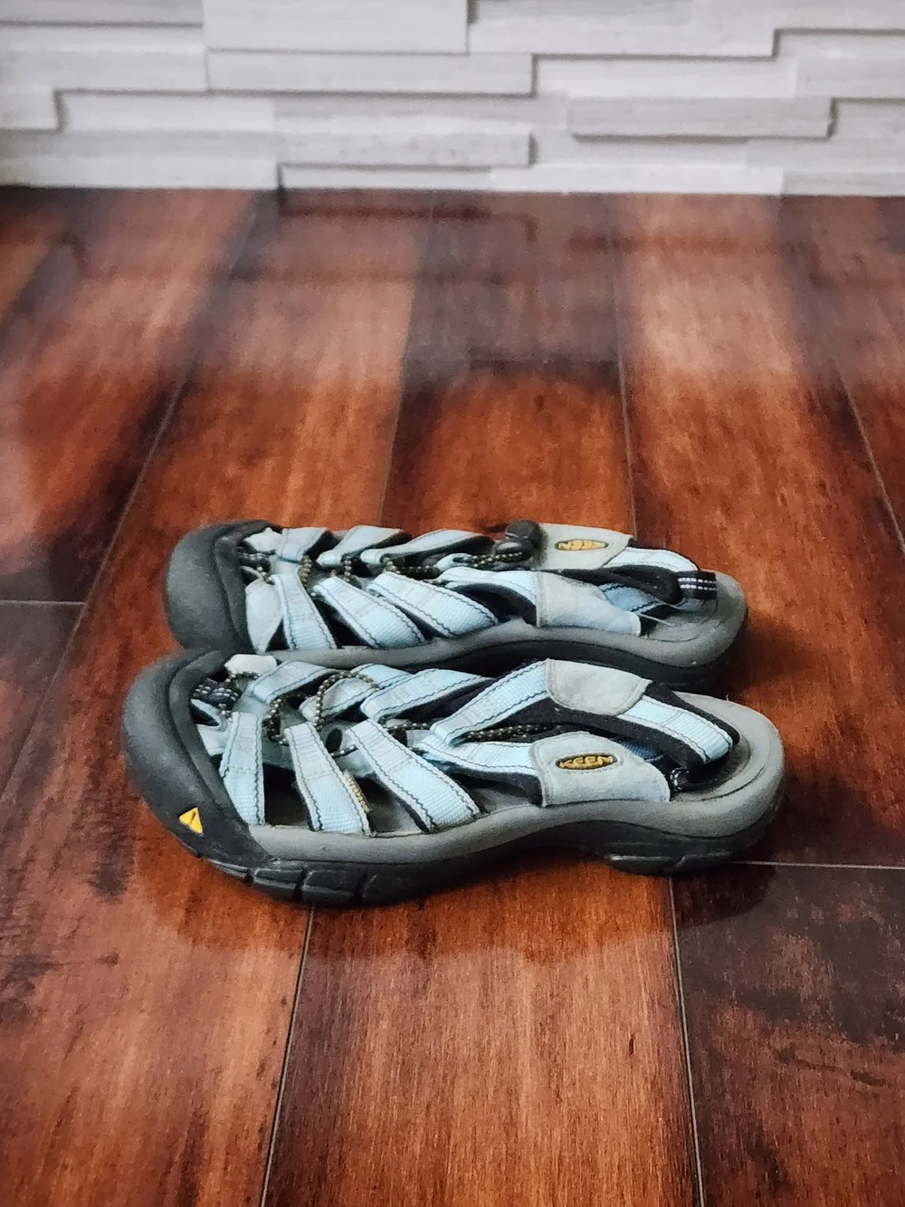 KEEN Newport H2 Men's Sandals Size 8.5 Blue Gray Black